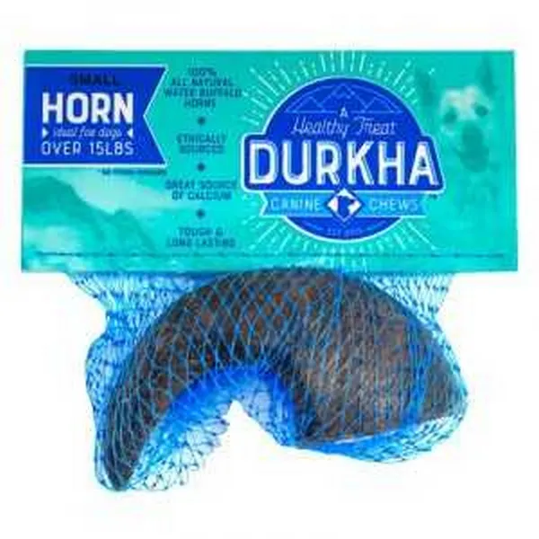 1ea Durkha Water Buffalo Horn Small - Treats